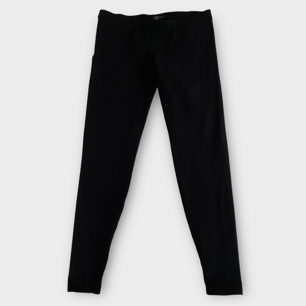 Vintage David Lerner Women’s Leggings Large Mid Rise Designer Minimalist